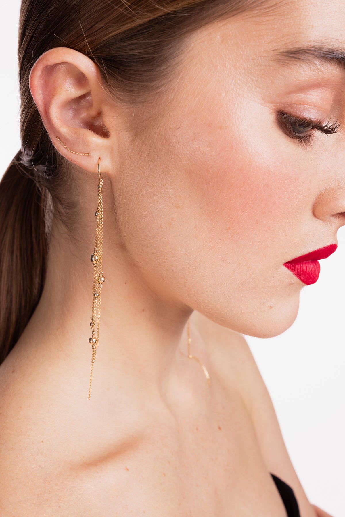 Maia Creole Earrings - Gold