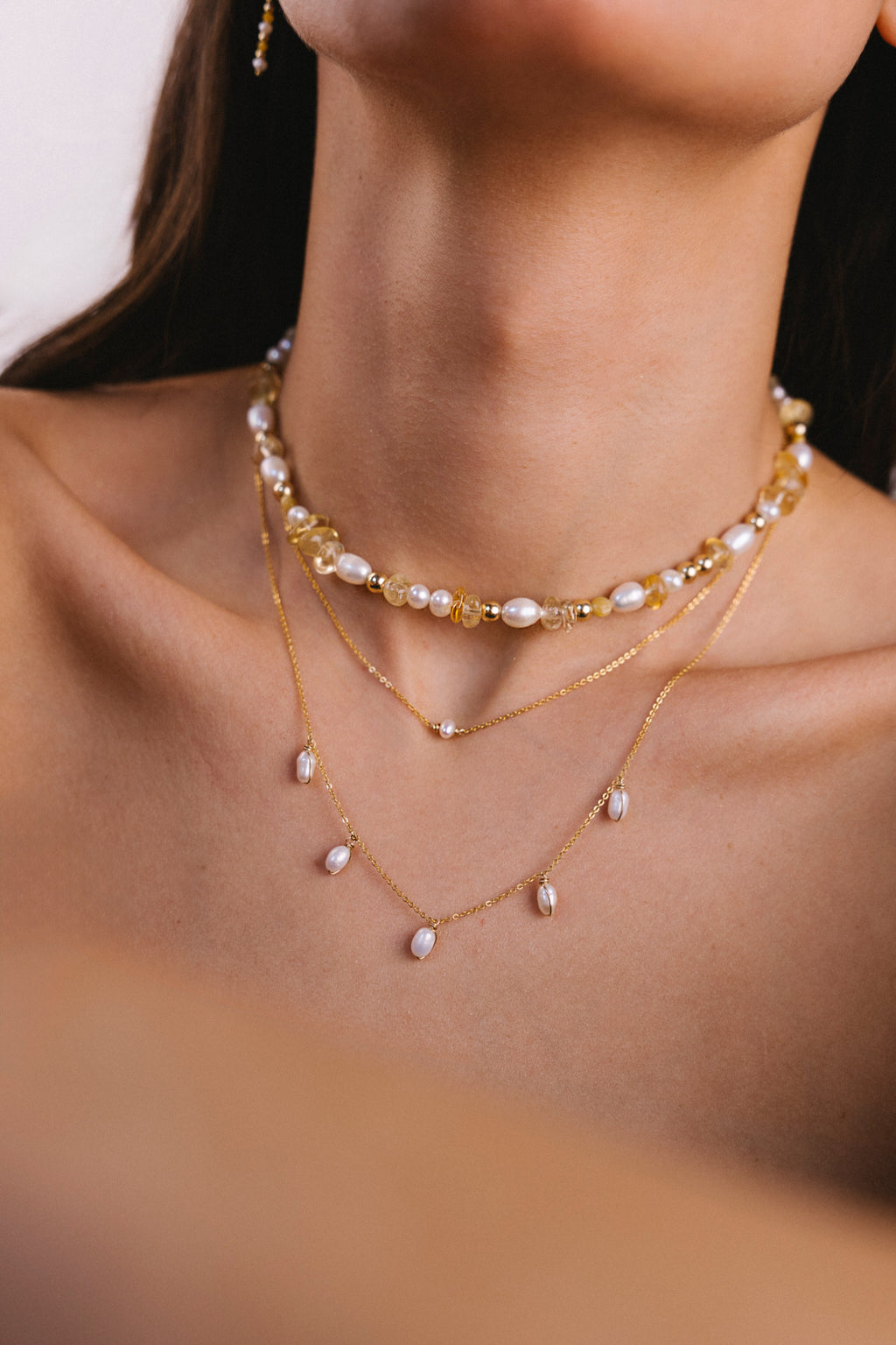 Stella necklace - Cultured pearl