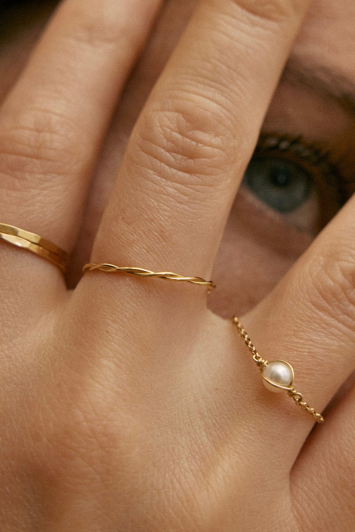 Bague Torsade Or 750‰ – YAY Paris - Main Image