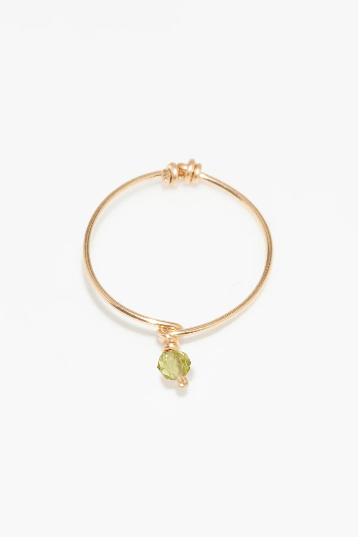 Alia Knuckle Ring - Peridot