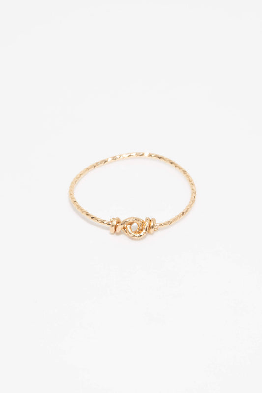 Knot ring - sparkle
