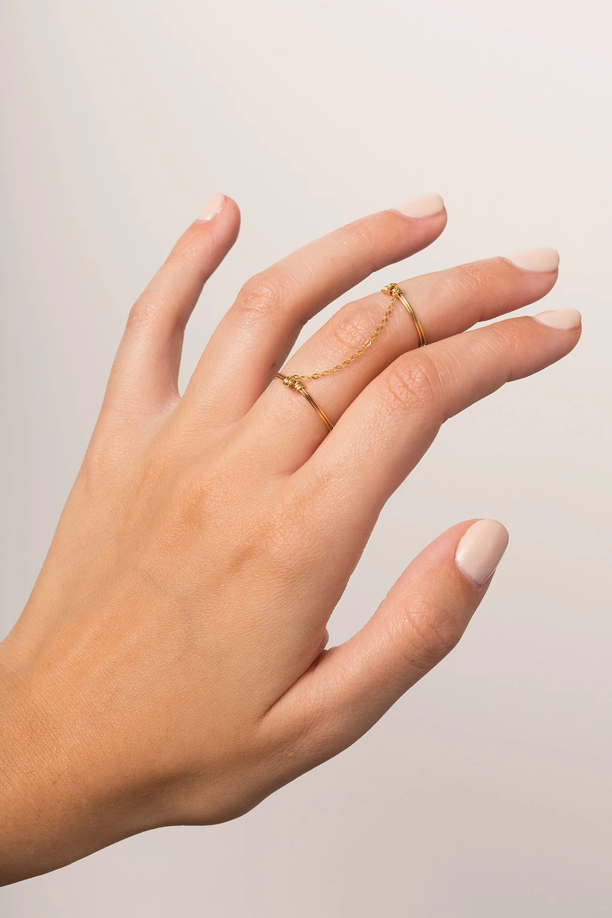 Bague jumelle Essentiel