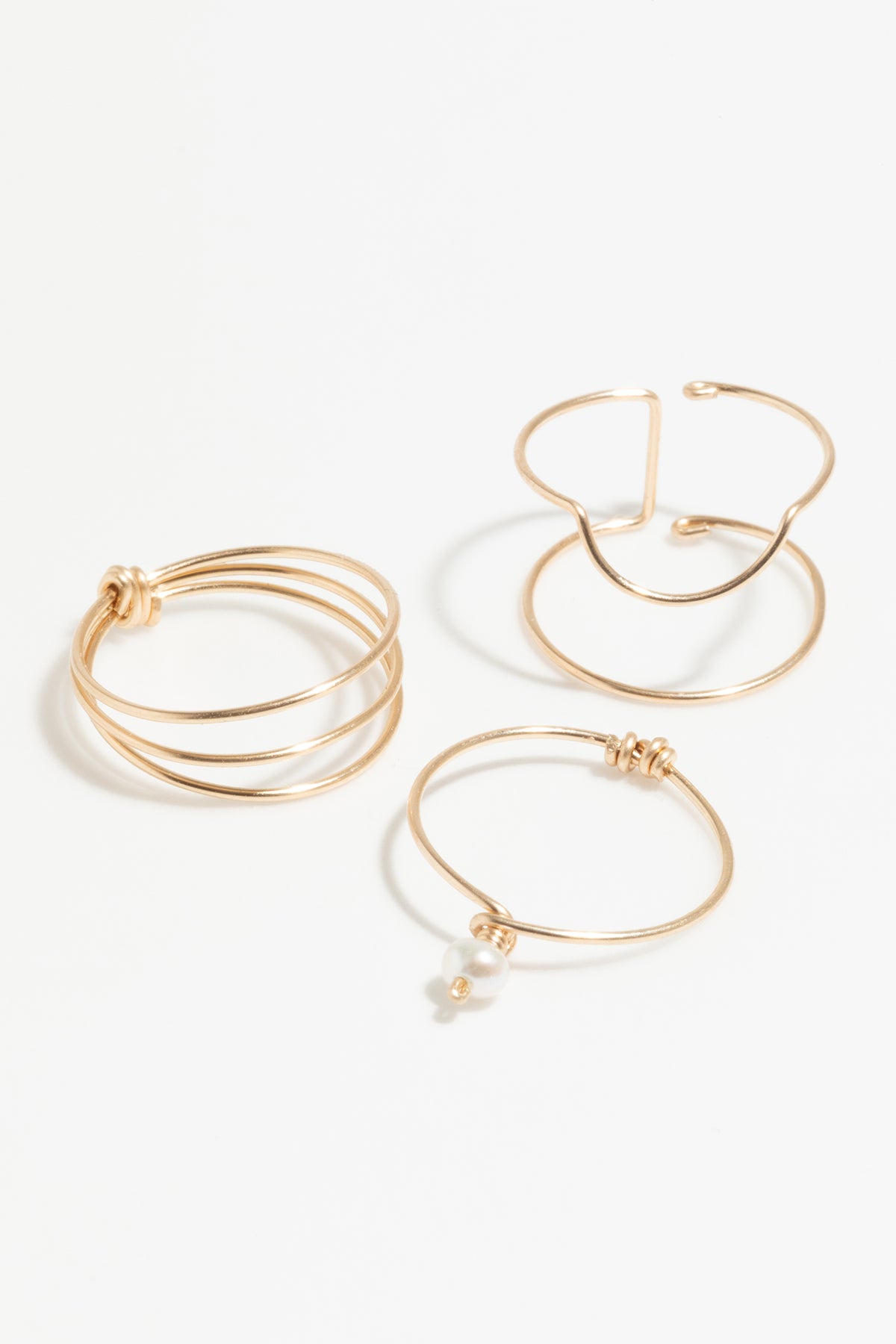 Bague phalange multirangs