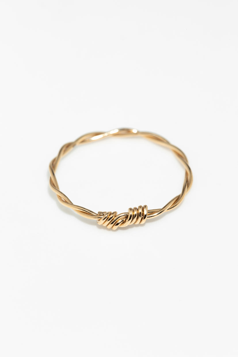 Bague Torsade - Or 750‰