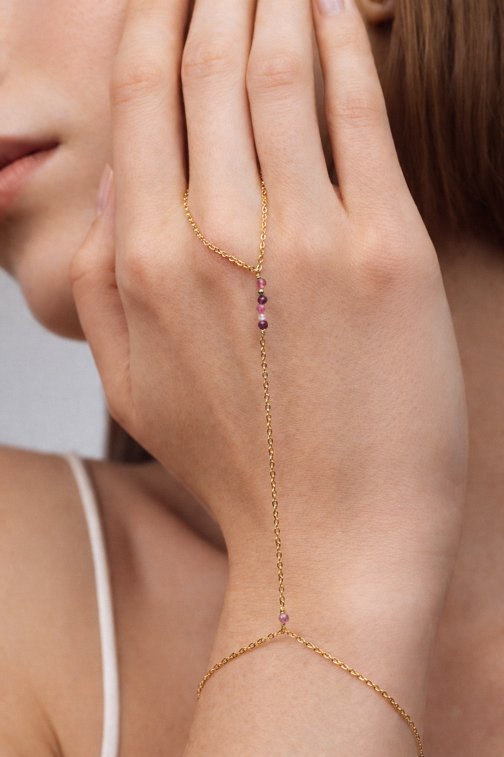 Bijou de main Théa - Tourmaline