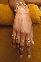 Bijou de main Théa - Perles de culture