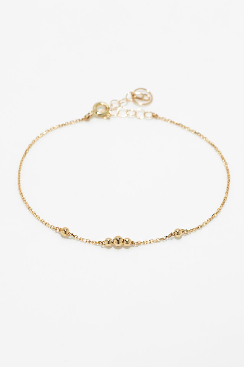 Jade Bracelet – 750‰ Gold