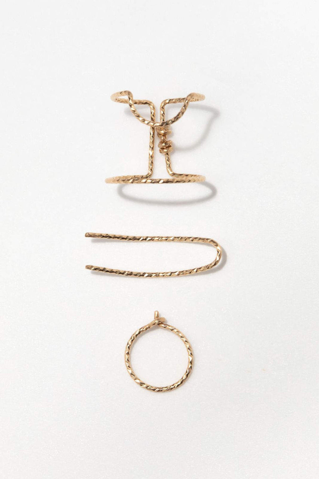 Coffret bague d'ongle + climber + créole éclat