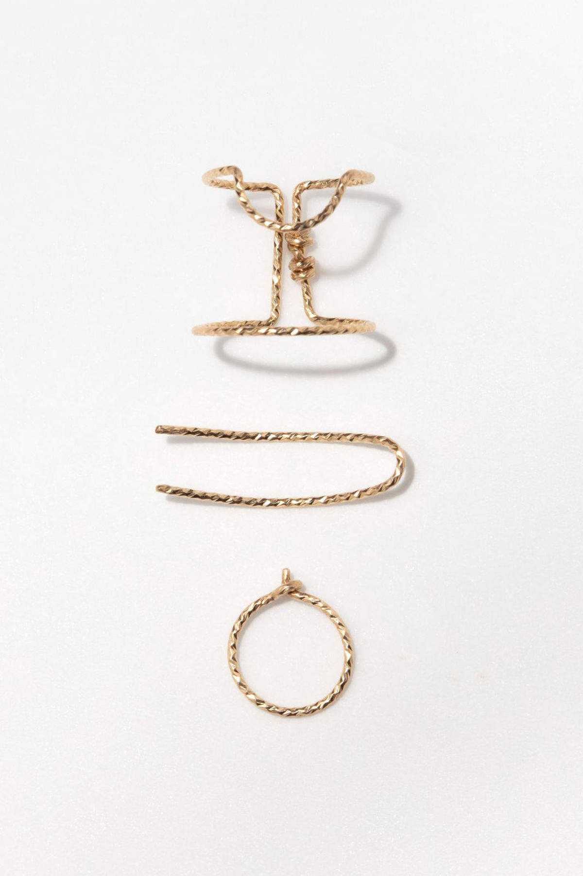 Coffret bague d'ongle + climber + créole éclat