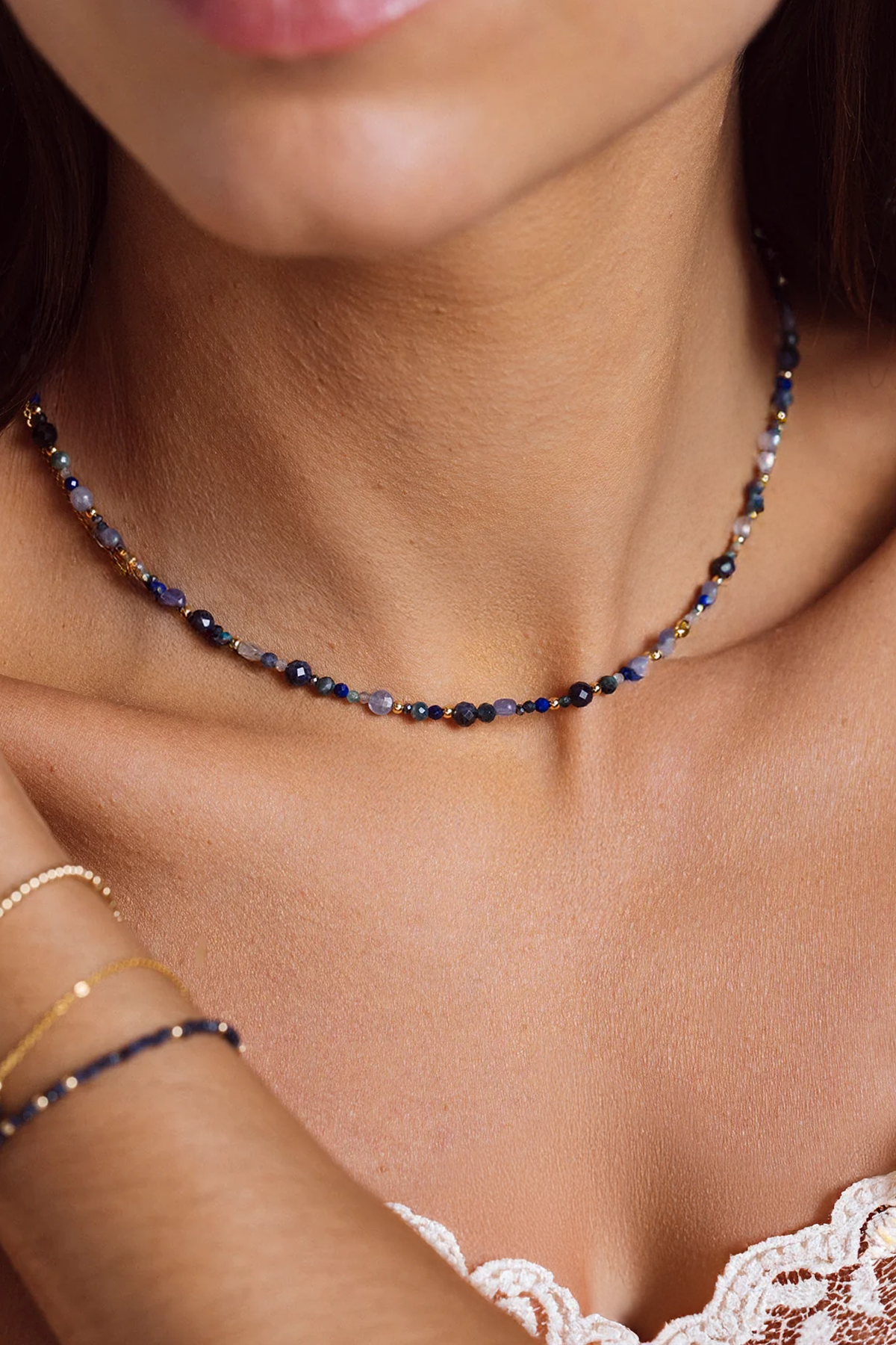 Collier Vénus - Azur