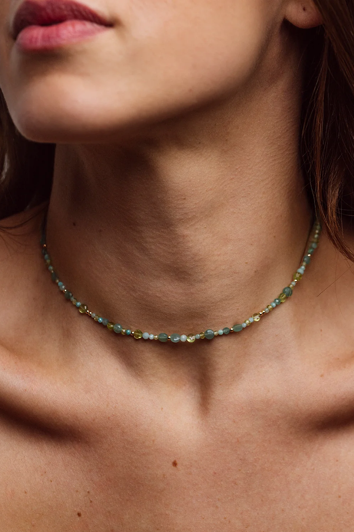Collier Vénus - Menthe à l'eau
