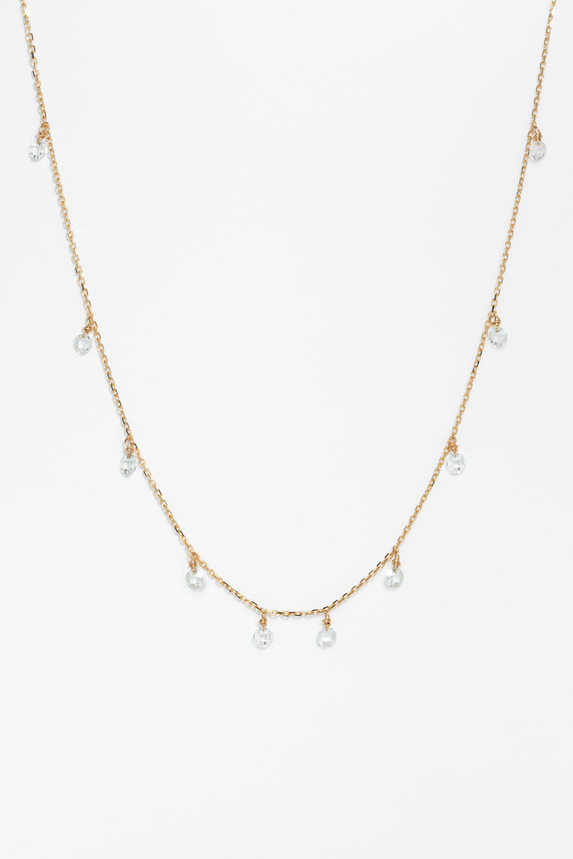 Eloïse Necklace – 750‰ Gold – White Diamond