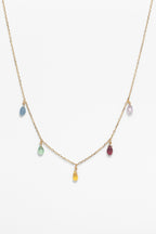 Collier Mia - Or 750‰ - Saphir multicolore