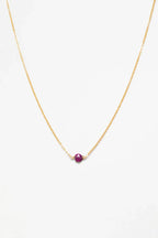Stella Necklace - Ruby