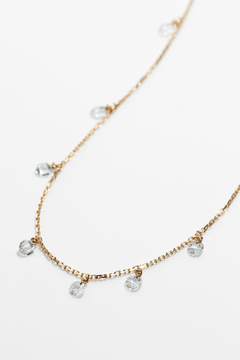Eloïse Necklace – 750‰ Gold – White Diamond