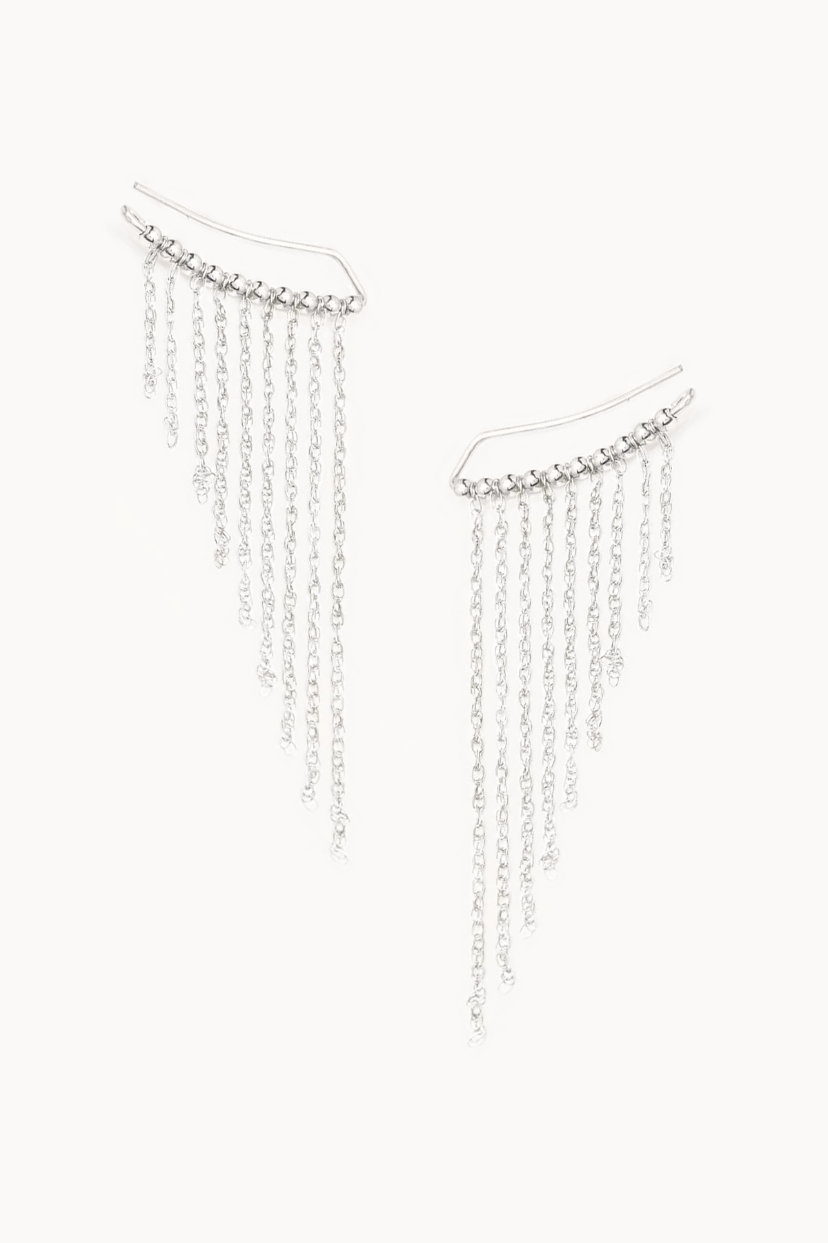 Grand climber franges - Argent