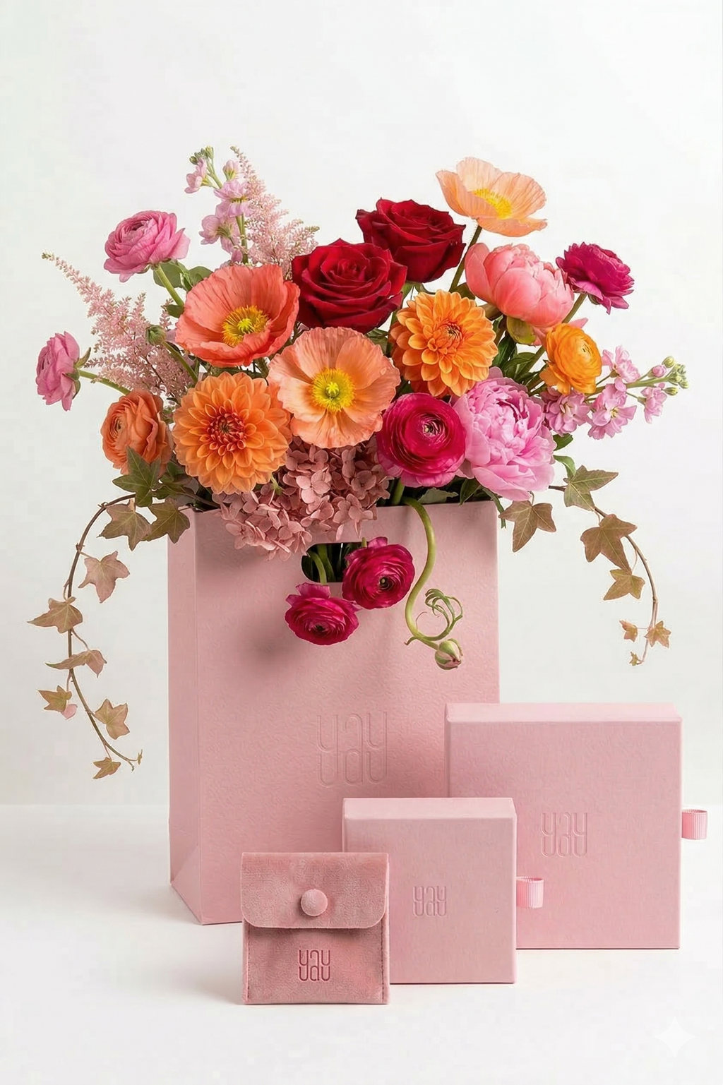 Medium box - pink