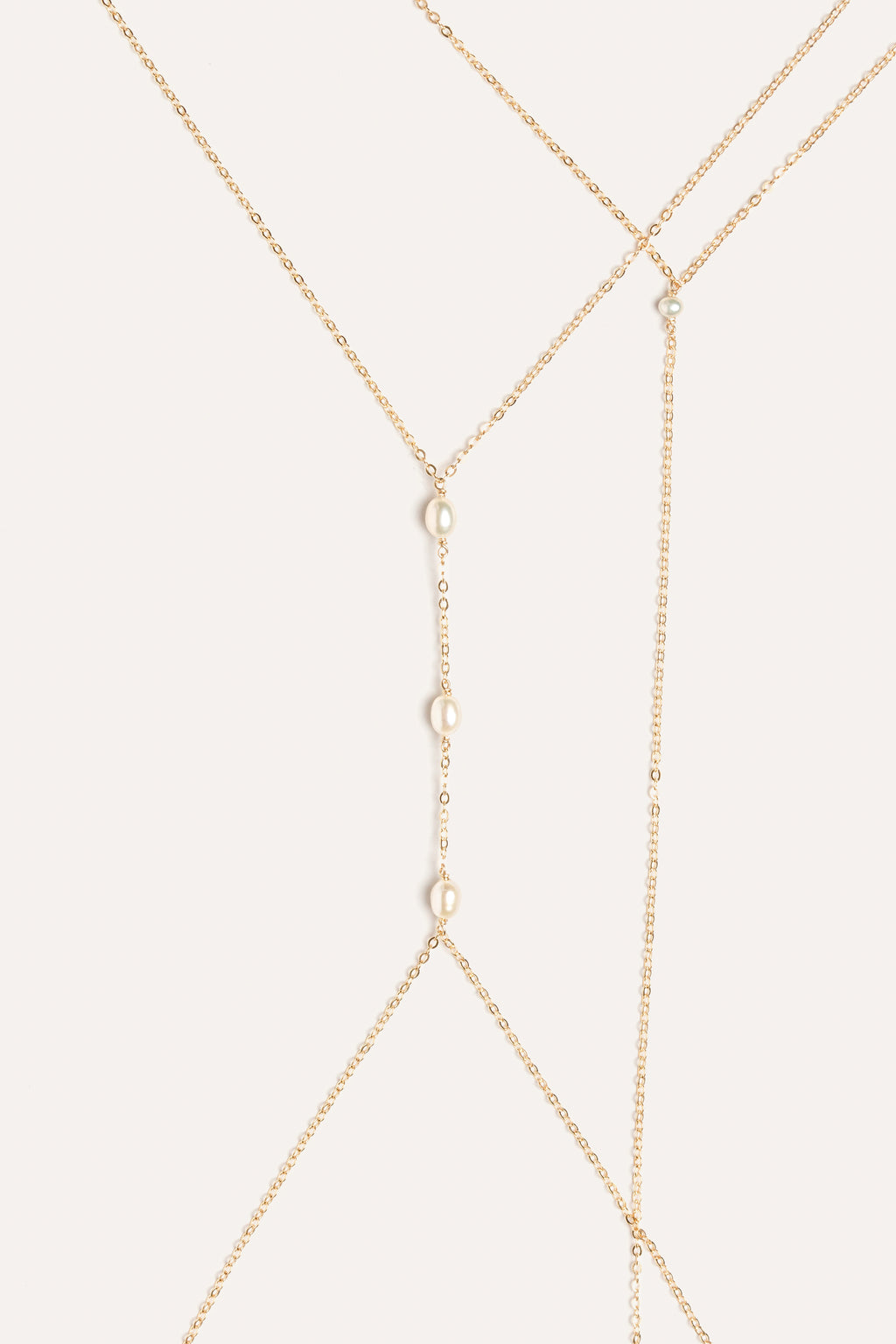 Bijou de corps grain de riz - Perles de culture