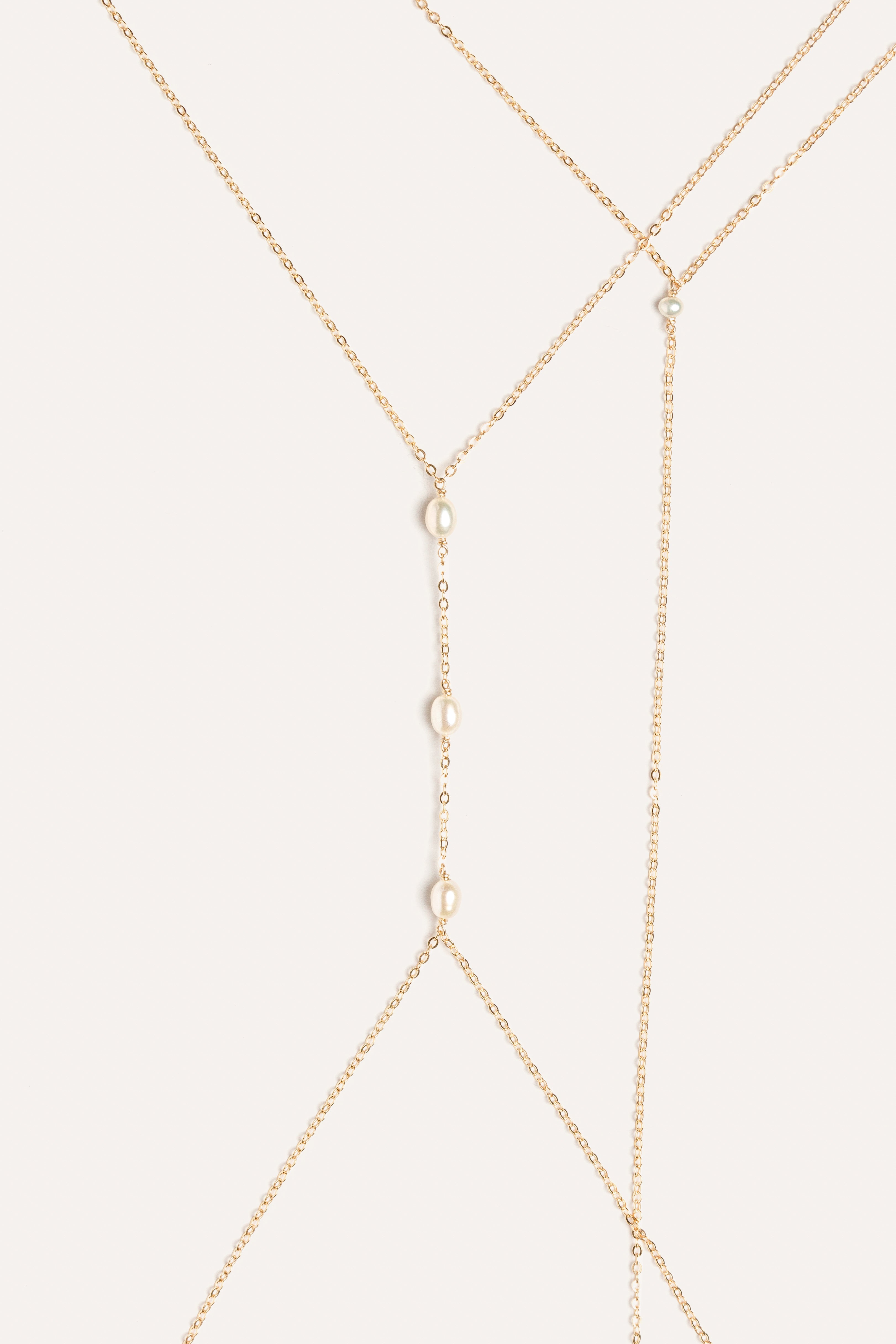 Bijou de corps grain de riz - Perles de culture