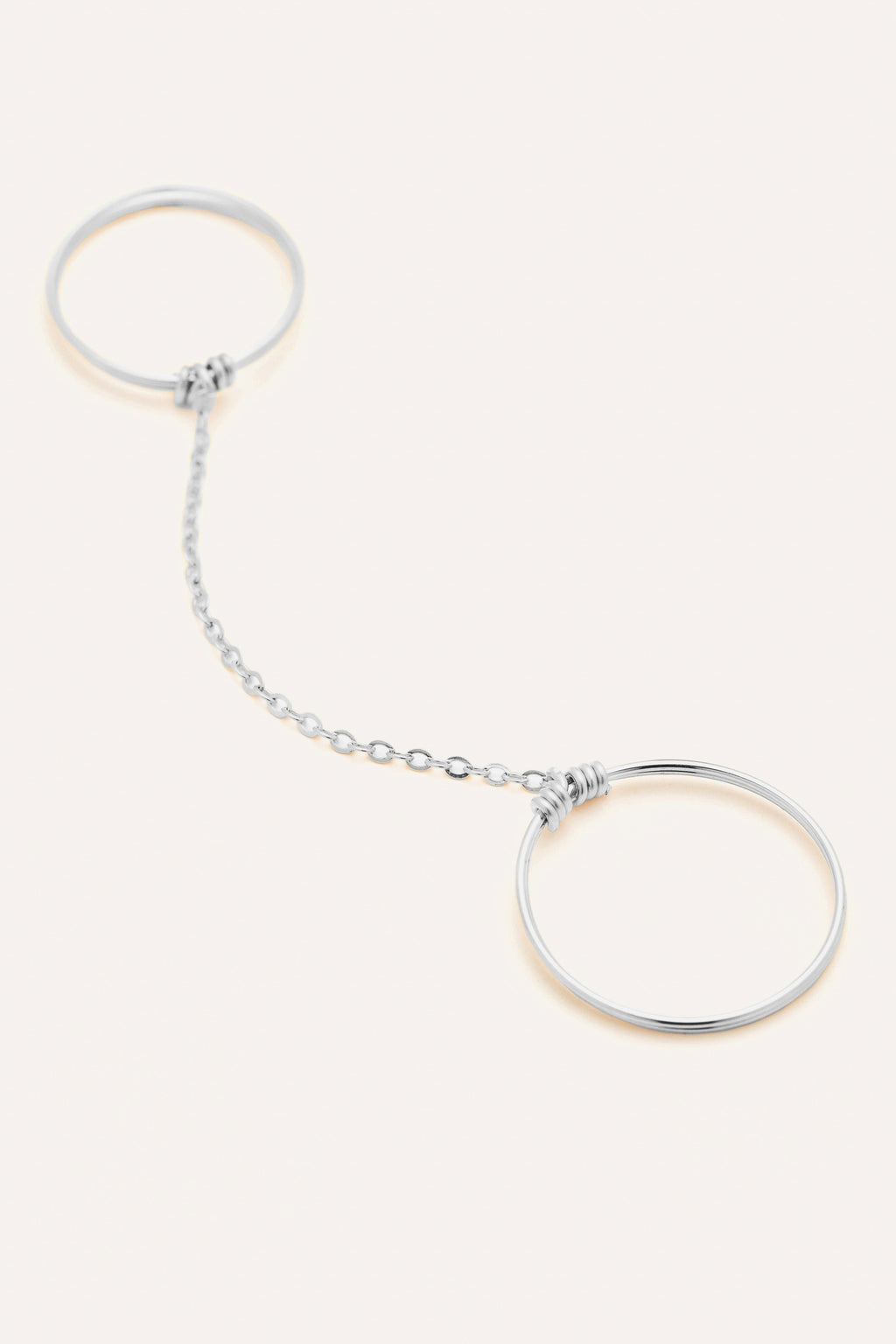 Bague jumelle Essentiel - Argent