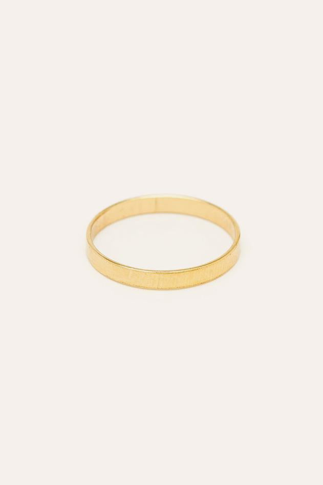 Bague Essentiel anneau plat - Argent
