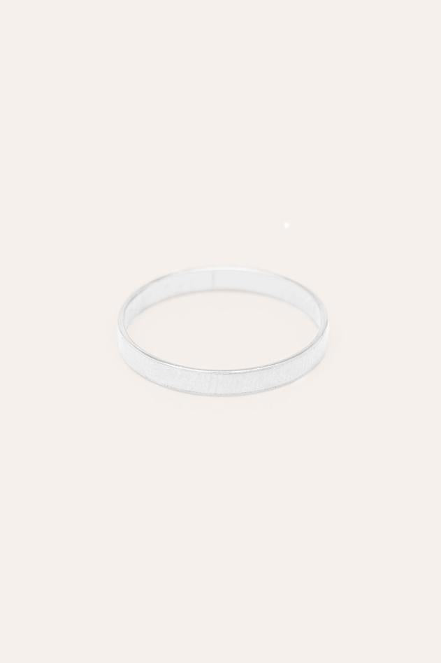 Bague Essentiel anneau plat - Argent