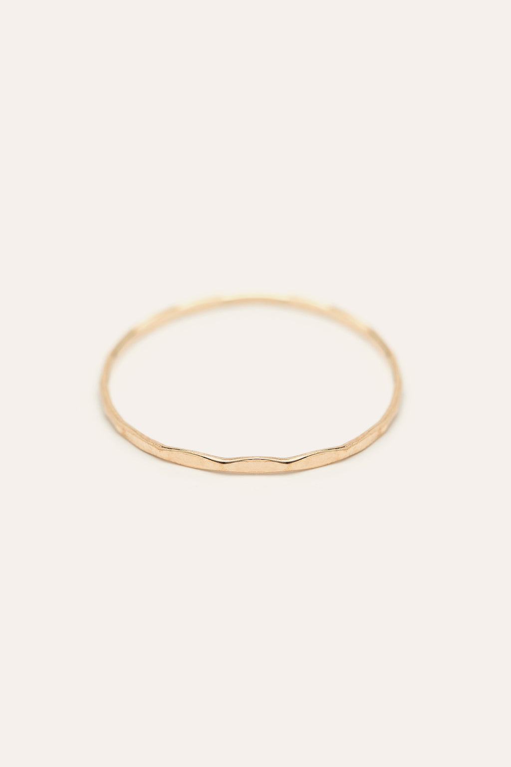 Diffuse hammering ring - Gold 750 ‰