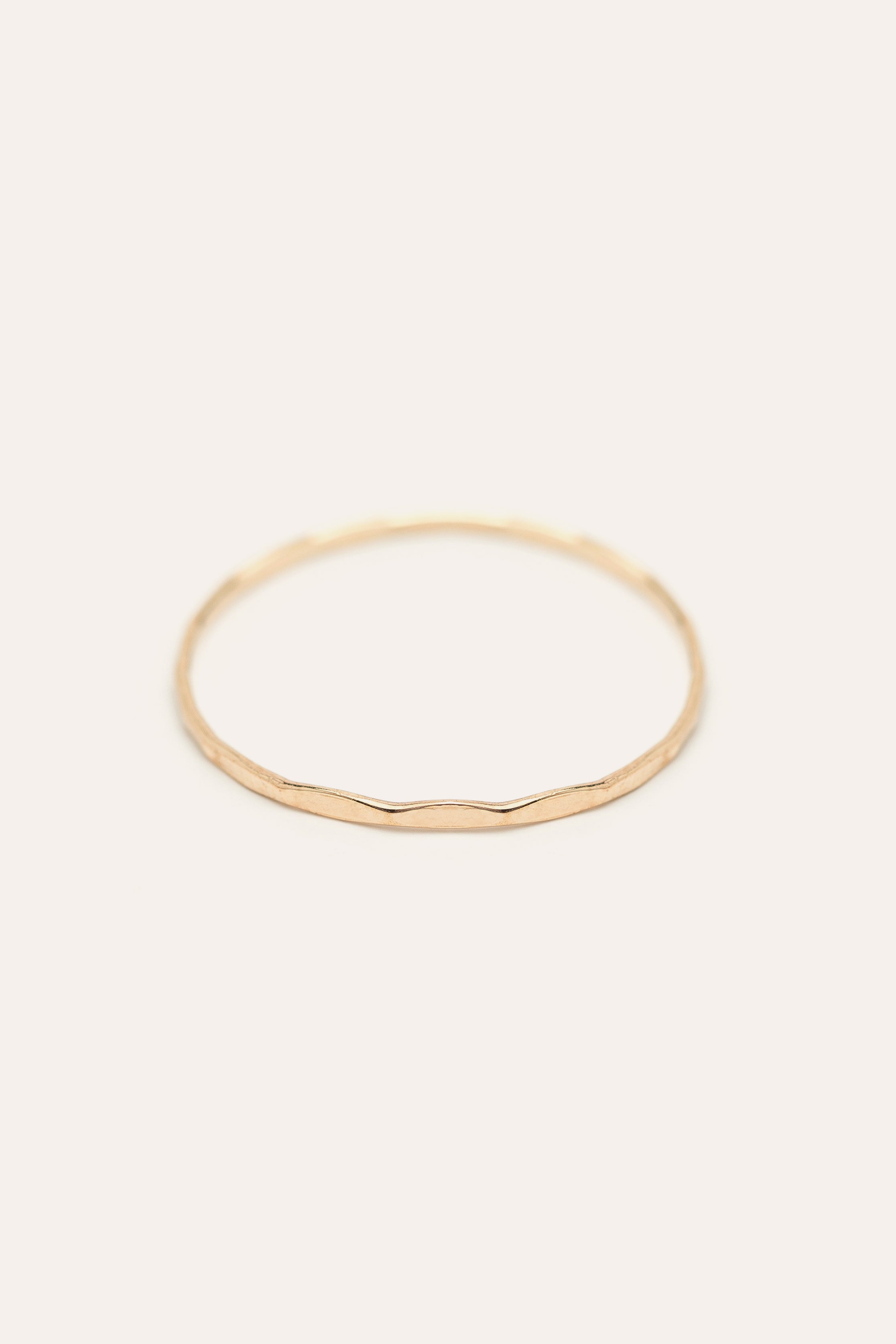 Bague Martelé diffus - Or 750‰