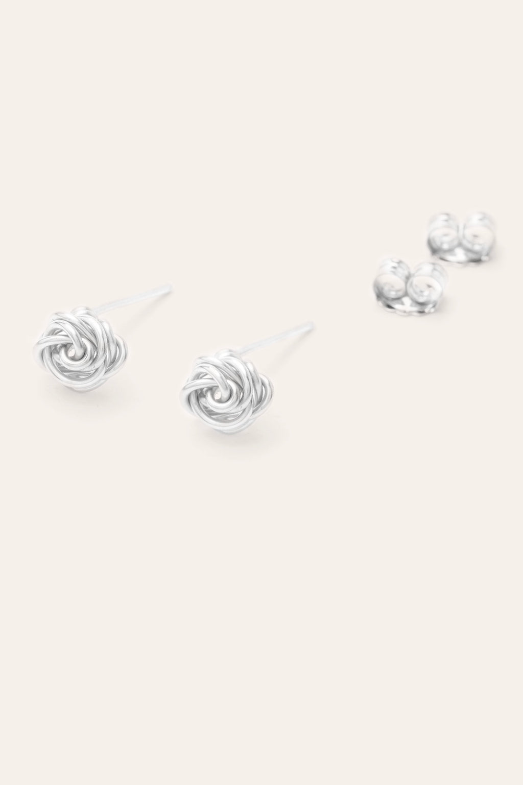 Twisted Flower Chips - Silver