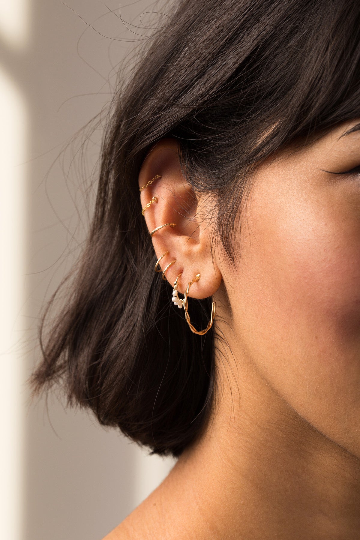 Faux piercing Éclat
