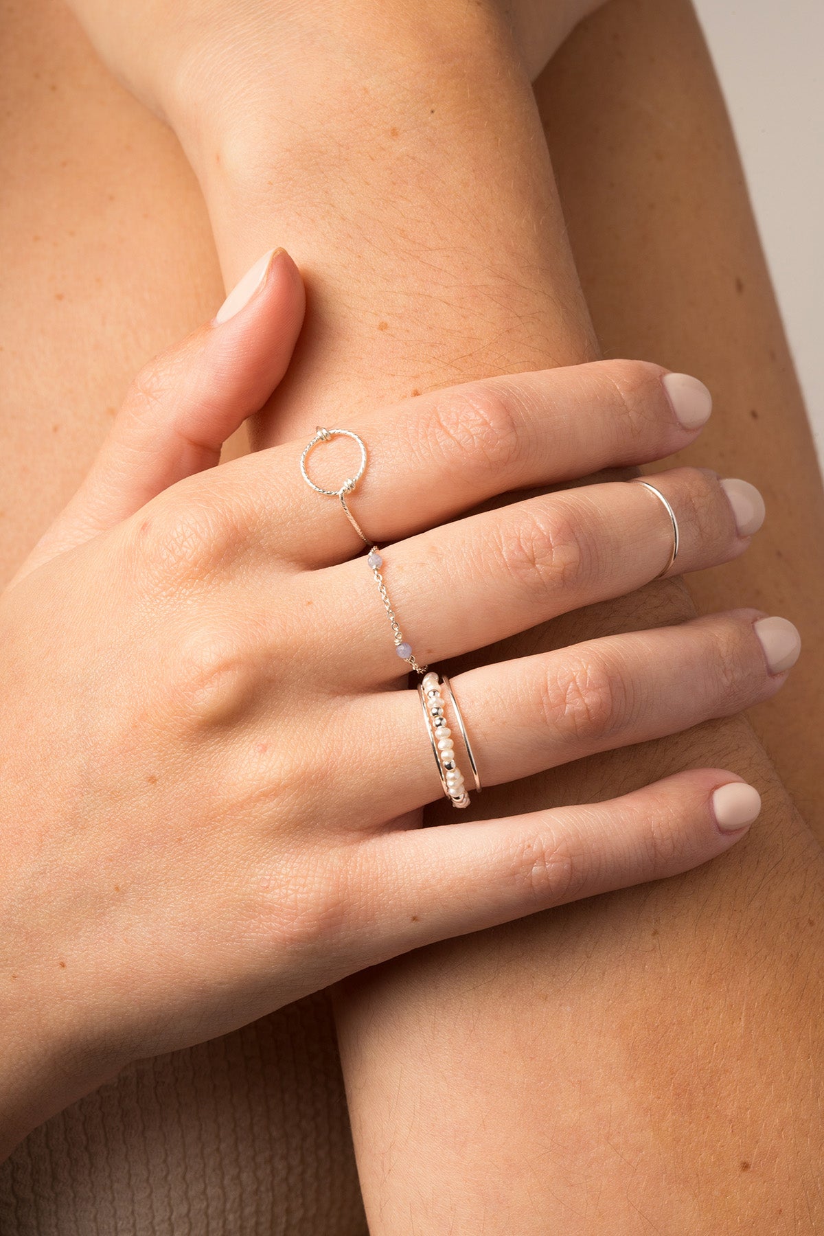 Bague Queen - Perles de culture - Argent