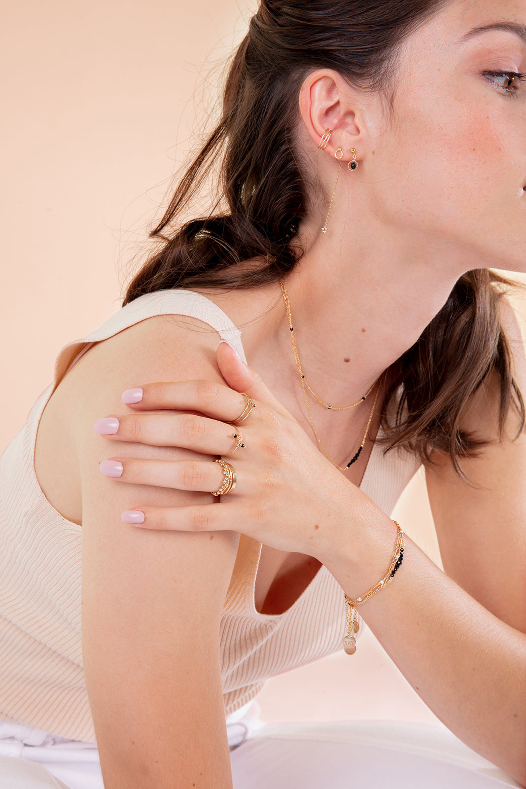Bague éclat pampille - Argent
