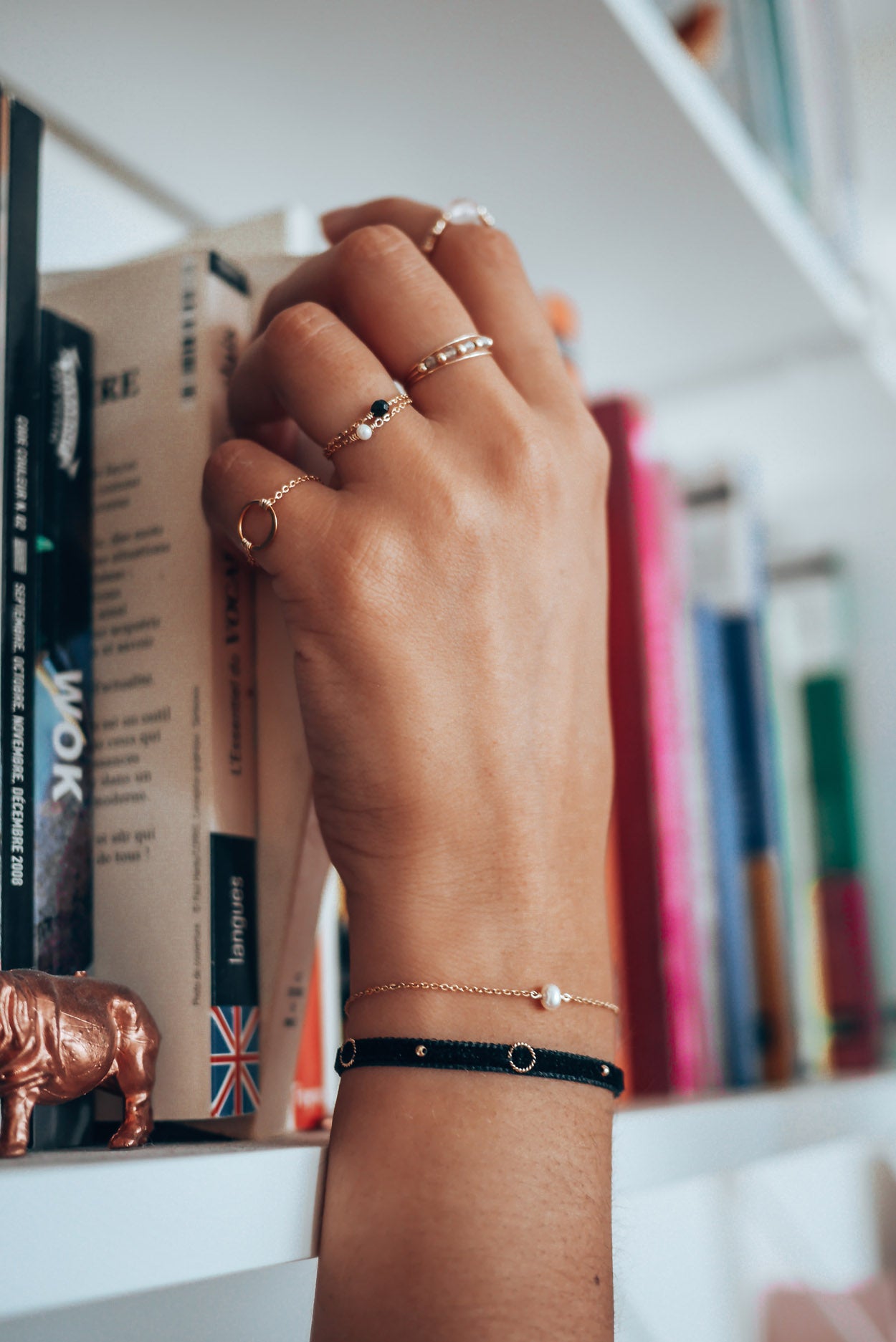 Chain ring Stella - Stone