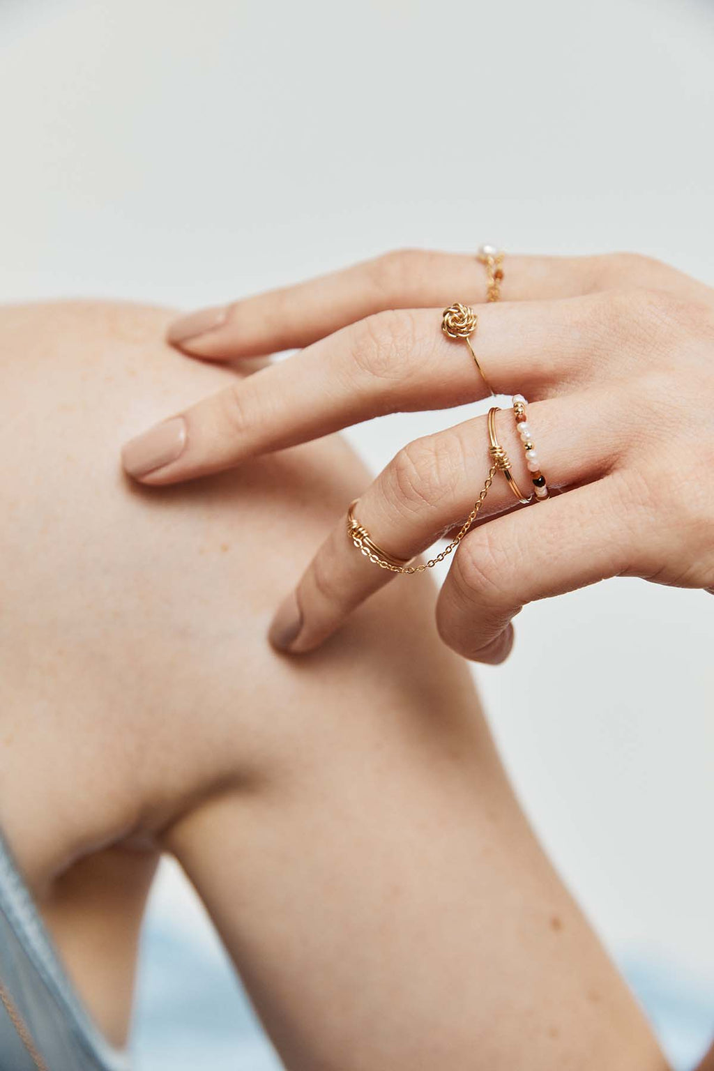 Bague jumelle Essentiel