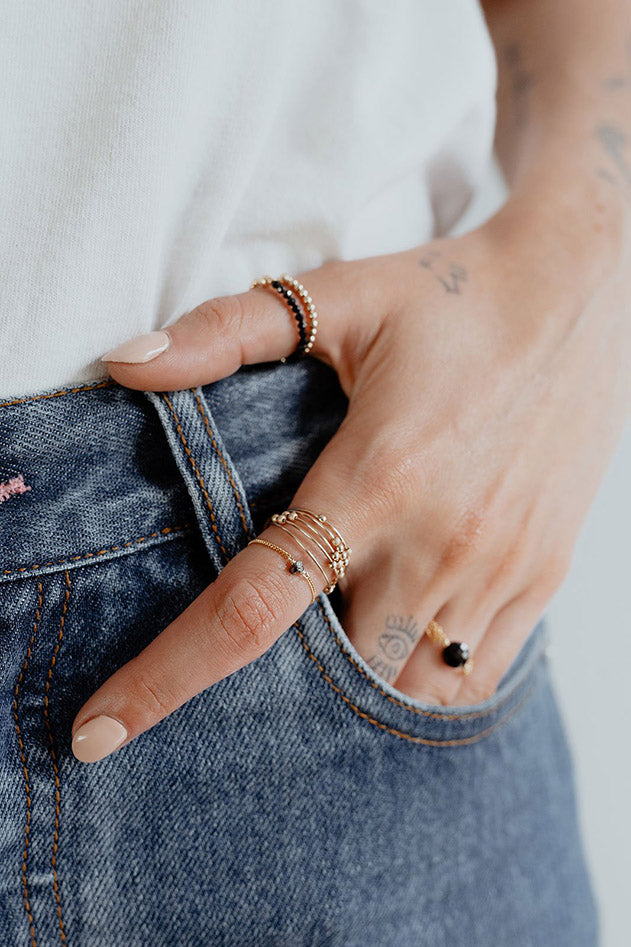 Single chain ring - rough diamond
